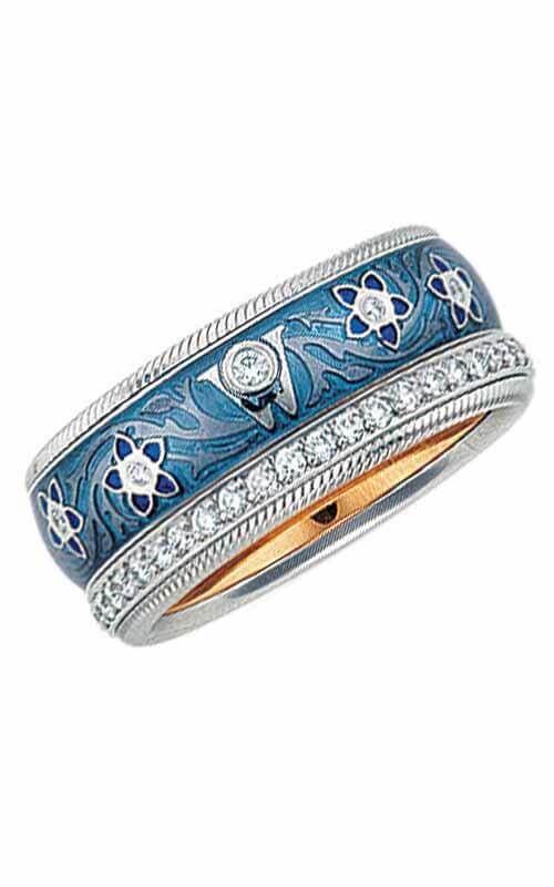 Wellendorff Blueberry Gold and Diamonds Ring (606817) - Image 2