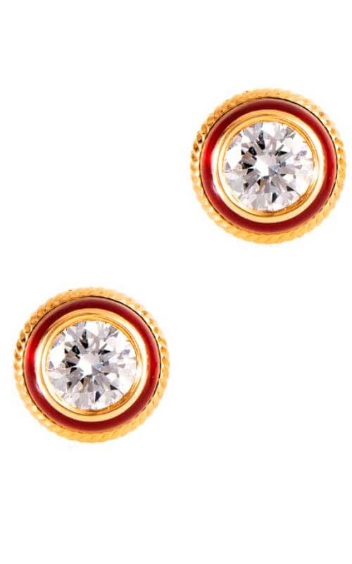 Wellendorff Declaration of Love Gold & Diamonds Earrings (808726)