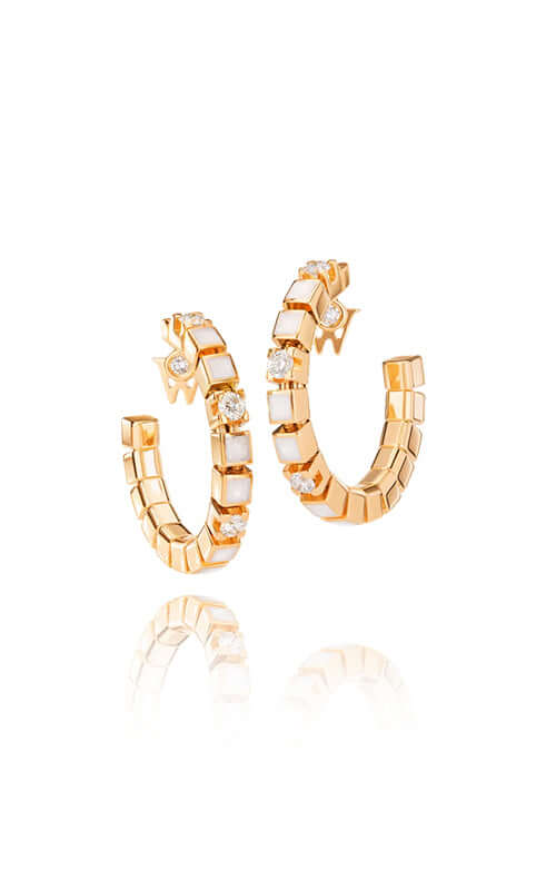 Wellendorff Earrings My Delight MOP Coloured Enamel 8087767