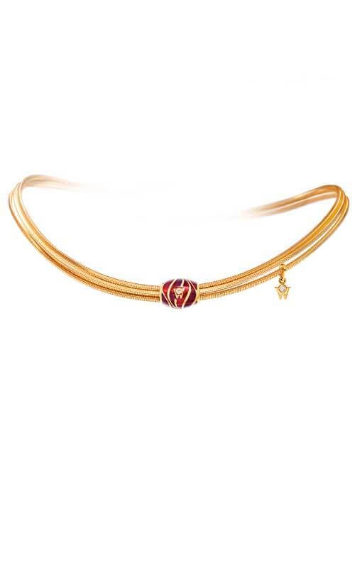 Wellendorff Fire`s Sheen Gold and Enamel Rondel (909679) - Image 3