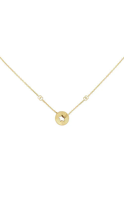 Gucci Icon 18kt Star Necklace Yellow Gold YBB72936300100U - Image 2
